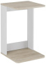 Стол журнальный "Diamond" тип 5 (дуб сонома/белый) - Три Я