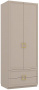 Спальня "Дольче" (ДЛ-200.04) шкаф 2-х дв с ящ (кашемир серый) - Ангстрем
