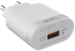 Зарядное устройство сетевое LDNIO A303Q 18W +Type-C QC 3.0 White (LD_B4370) - каталог товаров магазина Арктика