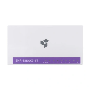 Коммутатор SNR SNR-S1100G-8T 8-port 100/1000Mbits - фото в интернет-магазине Арктика