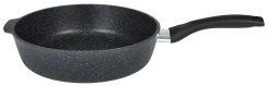 Сковорода глубокая "Granit" (black) сггч260а 26 см - Кукмара - каталог товаров магазина Арктика