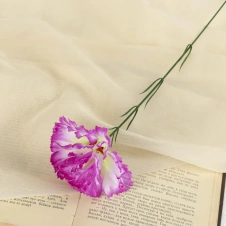 Цветы искусственные гвоздика 37 см, d-7см  сиреневый 1206478 - Сима-ленд - каталог товаров магазина Арктика