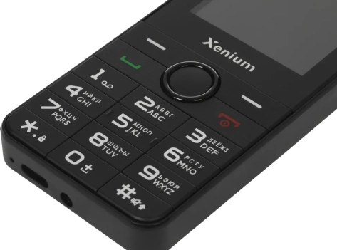 Мобильный телефон Xenium X900 Black - фото в интернет-магазине Арктика
