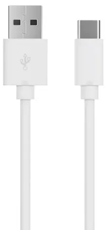 Кабель OLMIO USB 2.0 - USB type-C 1м белый (038899) - фото в интернет-магазине Арктика