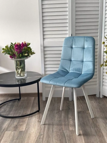 Стул РИЧИ (H-52 бирюзовый/белый) - М-Сити - фото в интернет-магазине Арктика