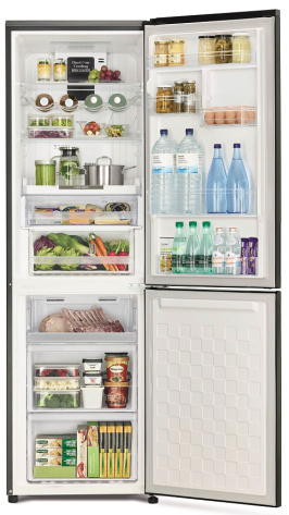 Холодильник HITACHI R-BG 410 PUC6X GBK - фото в интернет-магазине Арктика
