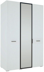 Спальня "Хилтон" (ХТ-177.03) шкаф для одежды 3-х дв (Д1/белый премиум) - Ангстрем - каталог товаров магазина Арктика