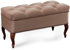 Банкетка №15 (Орех светлый/мора темно-корич) - Мебельград - каталог товаров магазина Арктика