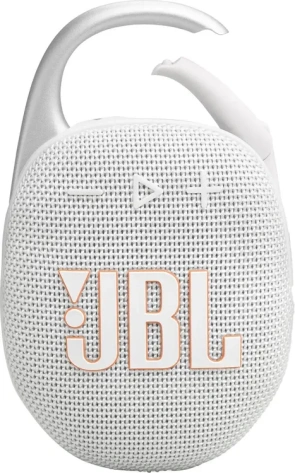Портативная акустика JBL Clip 5 Белый (JBLCLIP5WHT) - фото в интернет-магазине Арктика