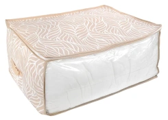 Кофр "Листья" UC-215  д/хранения (60*45*30 см) бежевый - Магамакс - каталог товаров магазина Арктика