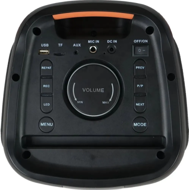 Колонка Bluetooth Perfeo "Power Box 35 Flame" (черная) PF_B4909 - фото в интернет-магазине Арктика