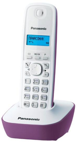 Телефон Panasonic KX-TG1611RUF - фото в интернет-магазине Арктика