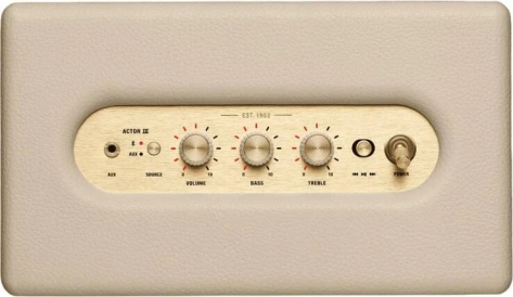 Портативная акустика Marshall Acton III Бежевый - фото в интернет-магазине Арктика