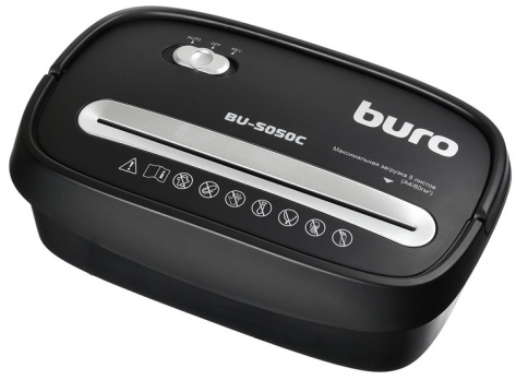 Шредер BURO Home BU-S050C - фото в интернет-магазине Арктика