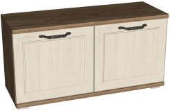 Прихожая "Катрин" TP90 тумба для обуви (крафт табачный/дуб приморский) - Евромебель - каталог товаров магазина Арктика