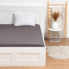 Простыня на резинке Этель 140*200*25, цв.серый 9046014 - Сима-ленд - каталог товаров магазина Арктика