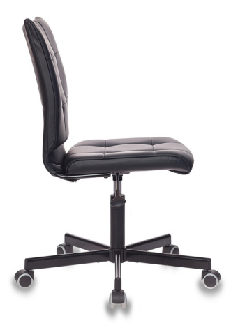 Кресло CH-330M Leather Black Черное - фото в интернет-магазине Арктика