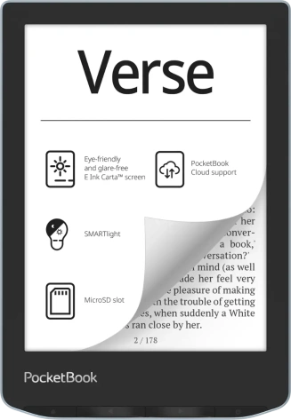 Электронная книга PocketBook 629 Verse Bright Blue (PB629-2-WW) - фото в интернет-магазине Арктика