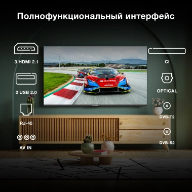 Телевизор Hyundai H-LED55BU7009 UHD Smart TV (Android) - фото в интернет-магазине Арктика
