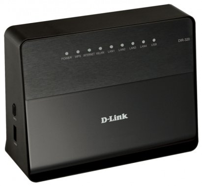 Маршрутизатор D-Link DIR-320 (wireless) - фото в интернет-магазине Арктика