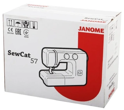 Швейная машинка Janome Sew Cat 57 - фото в интернет-магазине Арктика