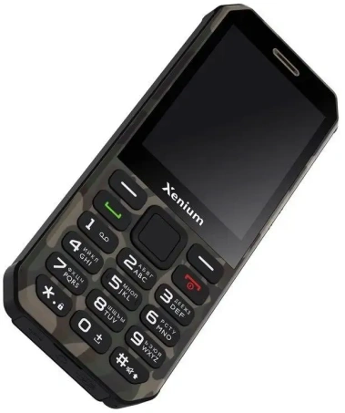 Мобильный телефон Xenium X300 Green - фото в интернет-магазине Арктика