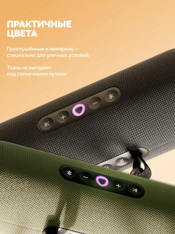 Умная колонка Яндекс Станция Стрит (YNDX-00030BLK) Черная - фото в интернет-магазине Арктика