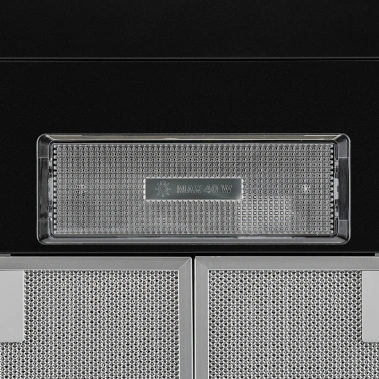 Вытяжка Krona Bella 600 black PB - фото в интернет-магазине Арктика