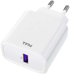 Зарядное устройство сетевое TFN 22.5W USB 5A white (TFN-WCRPD02) - каталог товаров магазина Арктика