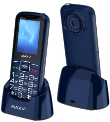 Мобильный телефон Maxvi B21ds up Blue - каталог товаров магазина Арктика