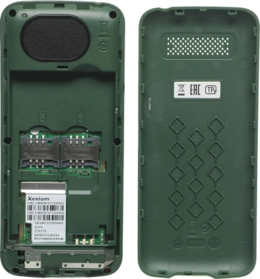 Мобильный телефон Xenium X175 Green - фото в интернет-магазине Арктика