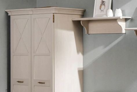 Спальня "Кантри" (КА-202.01) шкаф для одежды (Валенсия) - Ангстрем - фото в интернет-магазине Арктика