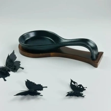 Ложка подставка на подставке "BLACKWOOD" 235-029 23 см - Ленарди - каталог товаров магазина Арктика