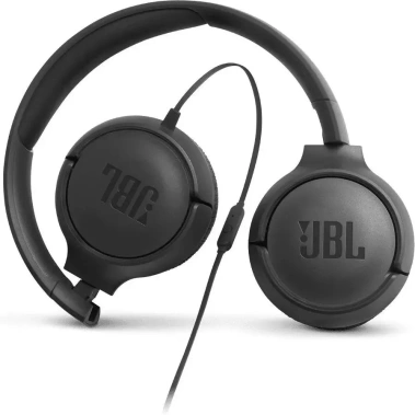 Наушники JBL T500 black (JBLT500BLK) Tune 500 - фото в интернет-магазине Арктика
