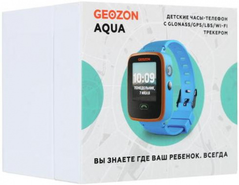 Смарт-часы Geozon Aqua Blue G-W04BLU - фото в интернет-магазине Арктика