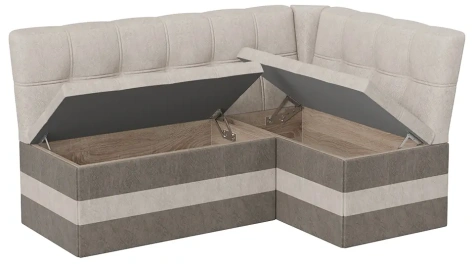 Кухонный угол "Оскар" (wellmart dark beige/latte) - Три Я - фото в интернет-магазине Арктика