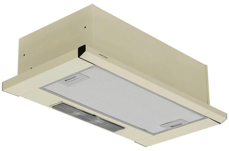 Вытяжка Krona Kamilla slim 600 ivory (2 мотора) - фото в интернет-магазине Арктика