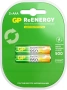 Аккумулятор GP HR03-2BL AAA  850 mAh 2 шт (85AAAHCRGY)