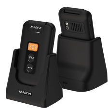 Мобильный телефон Maxvi E5 up Black - каталог товаров магазина Арктика