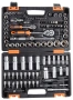 Набор инструментов ВИХРЬ 1/2", 1/4", CrV, пластиковый кейс 108 предметов