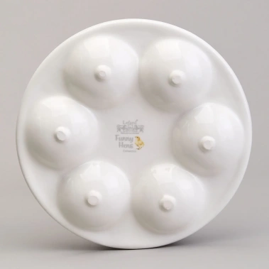 Блюдо "FUNNY HENS" д/яиц 358-2292 18 см - Арти М - фото в интернет-магазине Арктика