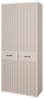 Прихожая "Хилтон" (ХТ-204.01) шкаф для одежды (Д2/Кашемир серый) - Ангстрем