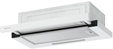 Вытяжка Krona KERRY E 600 WHITE PB V2 - фото в интернет-магазине Арктика