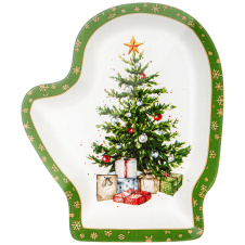 Блюдо сервировочное "Рождественская сказка" 198-383 20 см - Арти М - каталог товаров магазина Арктика