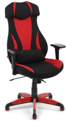 Кресло Chairman game14 (7022220) (черно/красное) - каталог товаров магазина Арктика