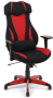 Кресло Chairman game14 (7022220) (черно/красное)