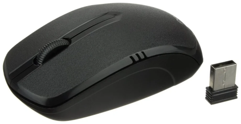 Мышь беспроводная Perfeo PLAN (PF-A4504) (черная) - фото в интернет-магазине Арктика