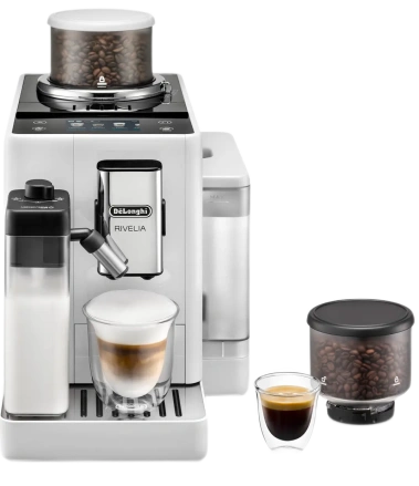 Кофемашина DeLonghi EXAM 440.55.W - фото в интернет-магазине Арктика