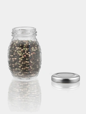 Банка д/хранения с металлической крышкой "Бочонок" 70 мл 2813391 - Сима-ленд - фото в интернет-магазине Арктика