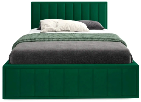 Кровать "Женева" 1600 (мора зеленый) - Мебельград - фото в интернет-магазине Арктика